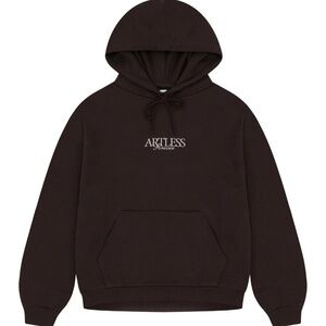 Artless Forever Unisex SWEATSHIRT - CHOCOLATE BROWN Organic Cotton